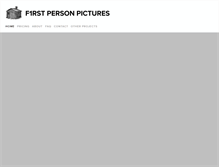 Tablet Screenshot of firstpersonpictures.com
